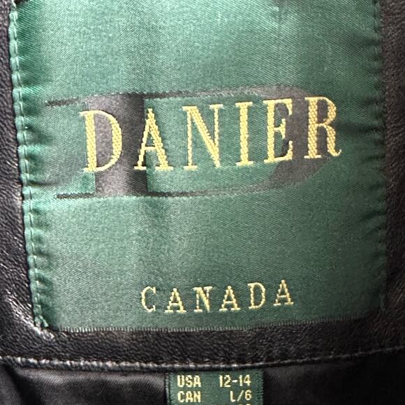 Danier Vintage Leather Drawstring Waist Jacket - Picture 7 of 10